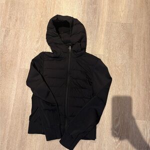lululemon athletica Black Hooded Jacket